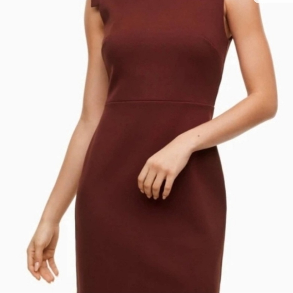 Babaton ARITZIA Burgundy Dress